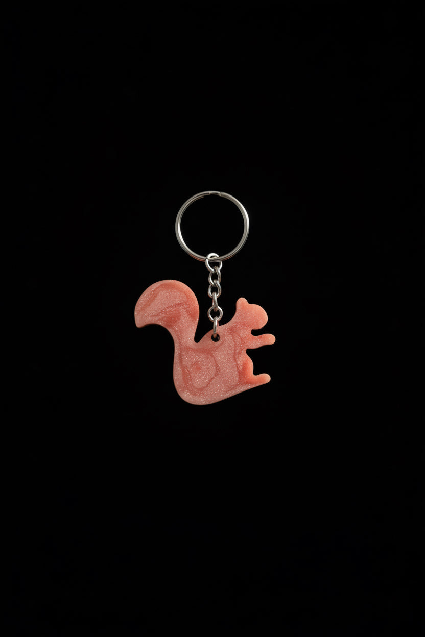 Squirrel key chain