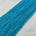 Afghanistan turquoise blue pine flying saucer beads abacus beads flat beads DIY handmade necklace clavicle chain jewelry accessories