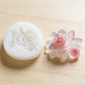 1pcretro Floral Design Random Silicone Mold，Resin Casting Mold，Suitable for polymer clay，DIYCrafts，Soap Making，Candle Creation，-